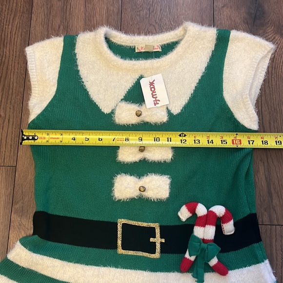 Christmas party sweater Dress size large - Picture 2 of 5